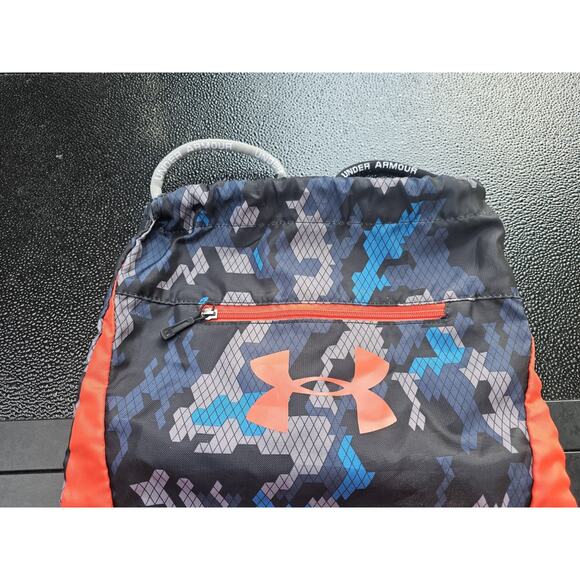 Under Armour - Unisex Sackpack Drawstring Backpack w/ Sunglasses Pocket DigCamo - Picture 4 of 14